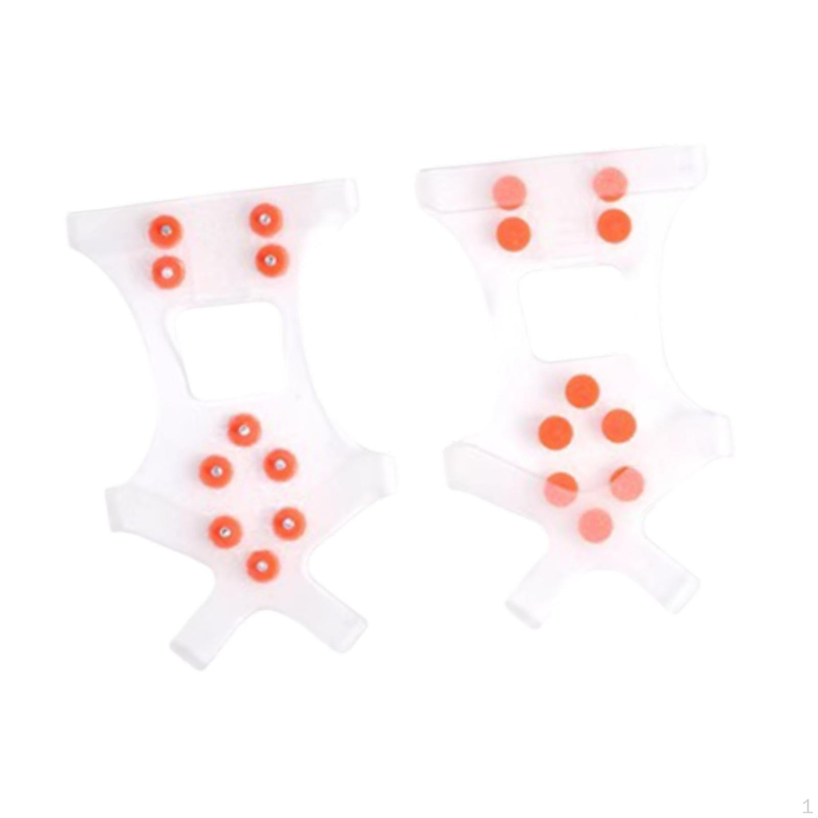 

1 Pair Ice Cleats for Shoes and Boots Grips Walk Traction Mountaineering M
