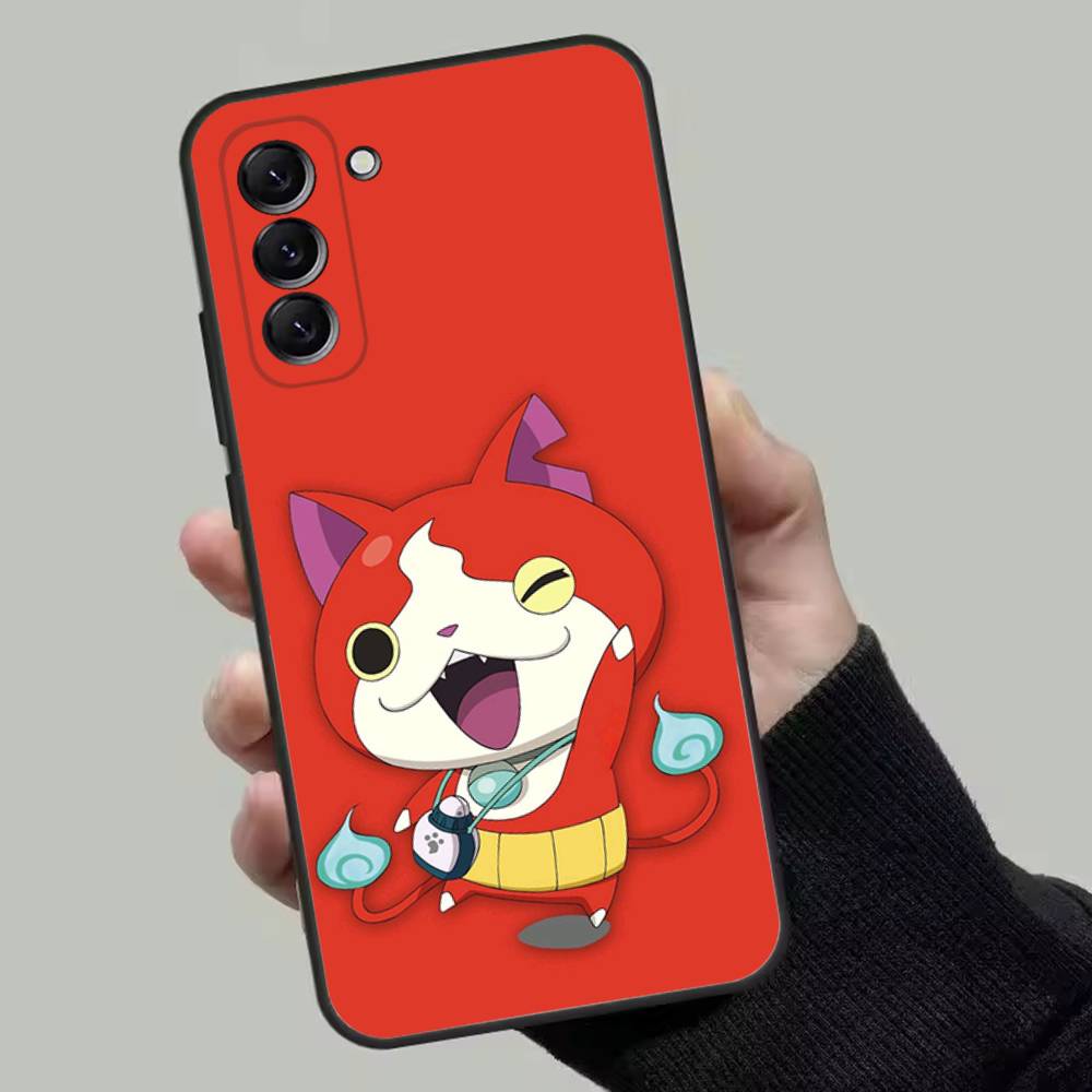 

Yo-kai Watch Anime Phone Case For Samsung Galaxy A13,A21s,A22,A31,A32,A52,A53,A71,A80,Soft Black Shell Samsung a715g