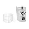 Heart Cake Disc Practical Acrylic with Form for Home Kitchen Restaurant 6inch