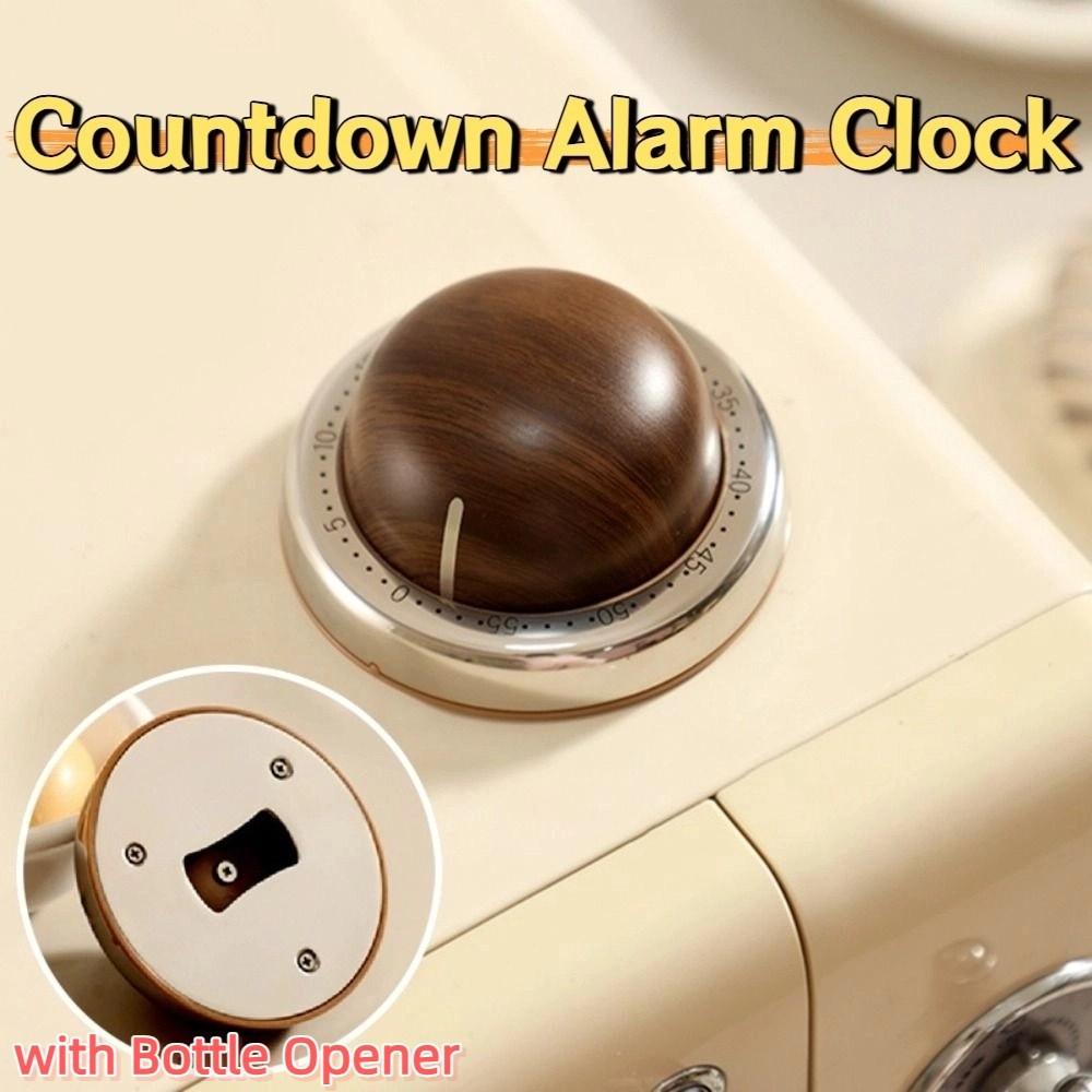 2in1 Kitchen Cooking Timer Magnetic Children Study Timer Baking Reminder  For School Kitchen Office