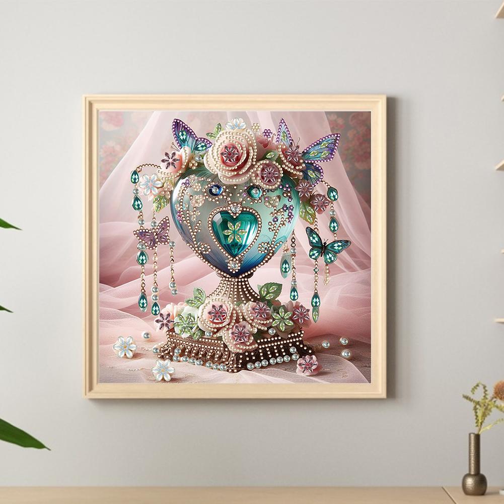 5D DIY Diamantmalerei Set Schmetterling Nachmittagstee Dekoration DIY Teilweise Speziell Geformte Bohrer Handgefertigt Diamant Mosaik Kunst Geschenk