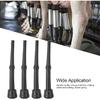 Fdit 4Pcs Rubber Milking Liner Goat Cattle Use Milking Liner Parts Milking Machine Accessories for Breeding Industry(Black)