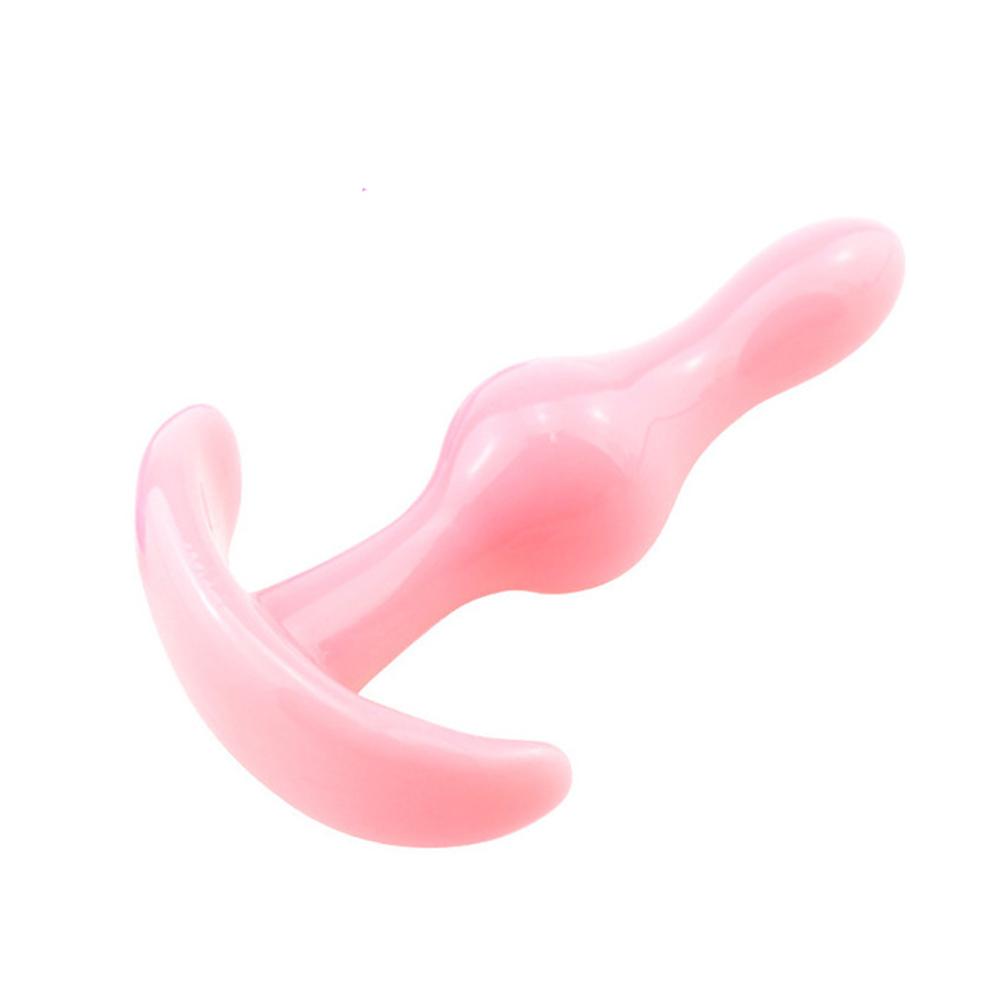 Mărgele anale din silicon Masaj de prostată Jucării cu jeleu Plug pentru adulți Jucării sexuale pentru femei Produse erotice Sex