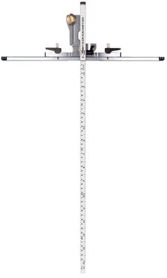 Shinwa Sokutei Circular Saw Guide Ruler Foldable T Slide Slim Shift 45cm Long Butt 73596