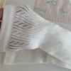Women's New Sweet Hollow Mesh Solid Color Long Leg Socks