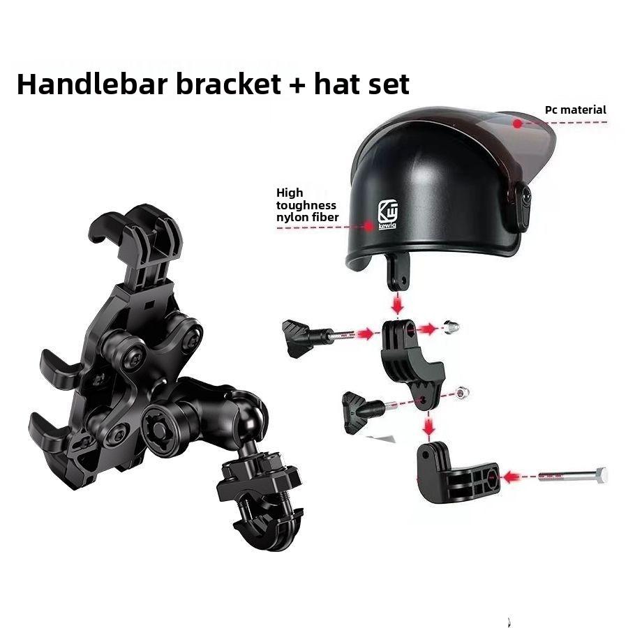 Motorcycle Anti-theft Shock Absorber, Mobile Phone Holder, Electric Vehicle, Locomotive Navigation, Octopus Takeaway Rider, Bicycle Holder