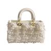Yangqi Fairy Tassel Flower Bag Spring New Style One Shoulder Crossbody Versatile Yangqi White Women's Bag Daifei Bag