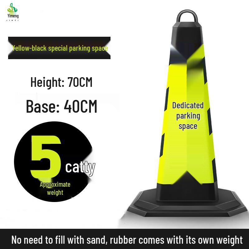Jimei Rubber Reflective Traffic Cones
