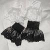 Elegant Lace Arm Sleeves Nylon Wrist Cuffs Faux Sleeves For Women And Girls Daily Outfit and Formal Dress Enhancement