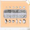 3d Nail Art Rhinestones Nail Art Accessories Exquisite 3d Nail Art Sparkling Rhinestones Charms for Stunning Diy Nail for Women