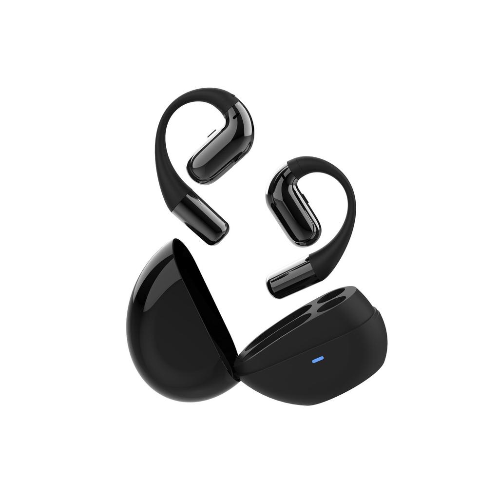 OWS Open-Ear Wireless Sports Bluetooth Earphones, Air Conduction, Ear-Hook, Waterproof