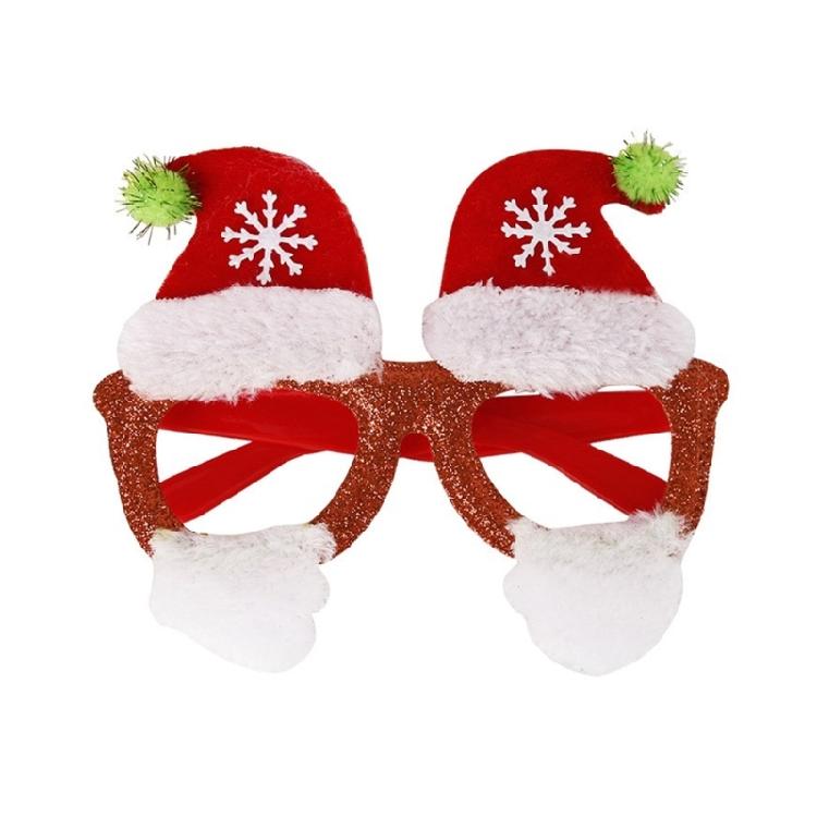 Reusable Plastic Glasses Holiday Celebration Eyewear For Costume Parties Group Photo Props
