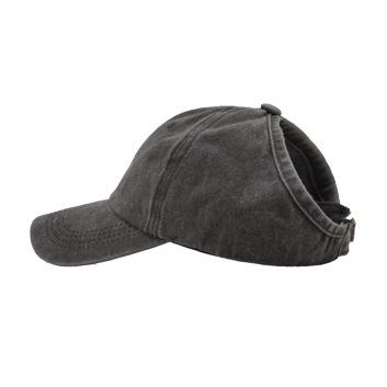 Custom Logo Half Top Baseball Cap Distressed Washed Cotton Breathable Empty Top Duckbill Sun Cap Sports Gorras Golf Yoga Hat