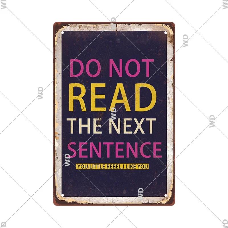 Funny Old  Wise Young  Stupid Metal Tin Sign  Retro Humor Wall Decor for Home  Bar