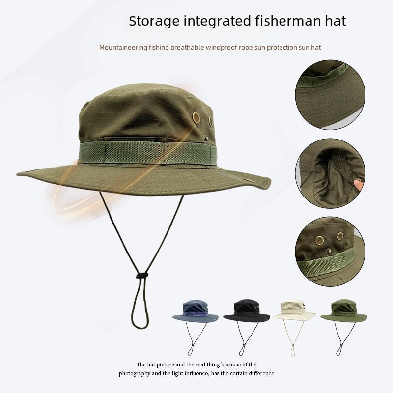 Sun Tactical Hat Olive Green Flat Top Uv Protect Breathable Fishing Outdoor