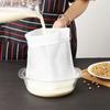 80 Mesh Wine Filter Bags Nut Milk Tea Coffee Oil Yogurt Filter Net Mesh Food Reusable Nylon Filter Bags Strainer Kitchen Tools