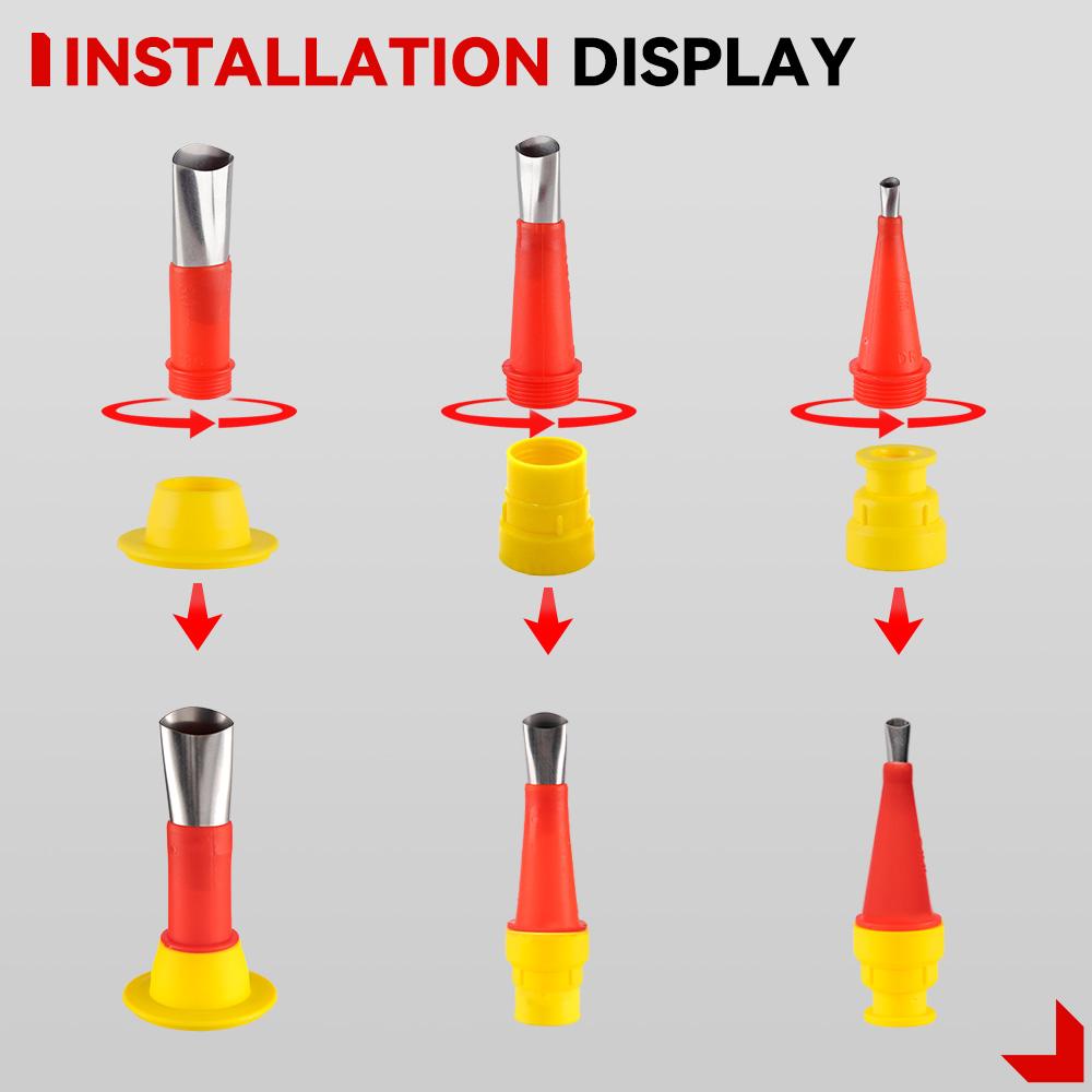 ONEVAN Cordless Electric Glue Gun Multi-function Electric Glass Caulking Gun Adhesive Glue Sealant Tool For 21V 18v Battery