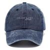 Gorra de Béisbol de Algodón Lavado Vintage Bordado con Logo de Celebración Sombrero de Fiesta Retro Champagne Por Favor Gorra para Festival Streetwear
