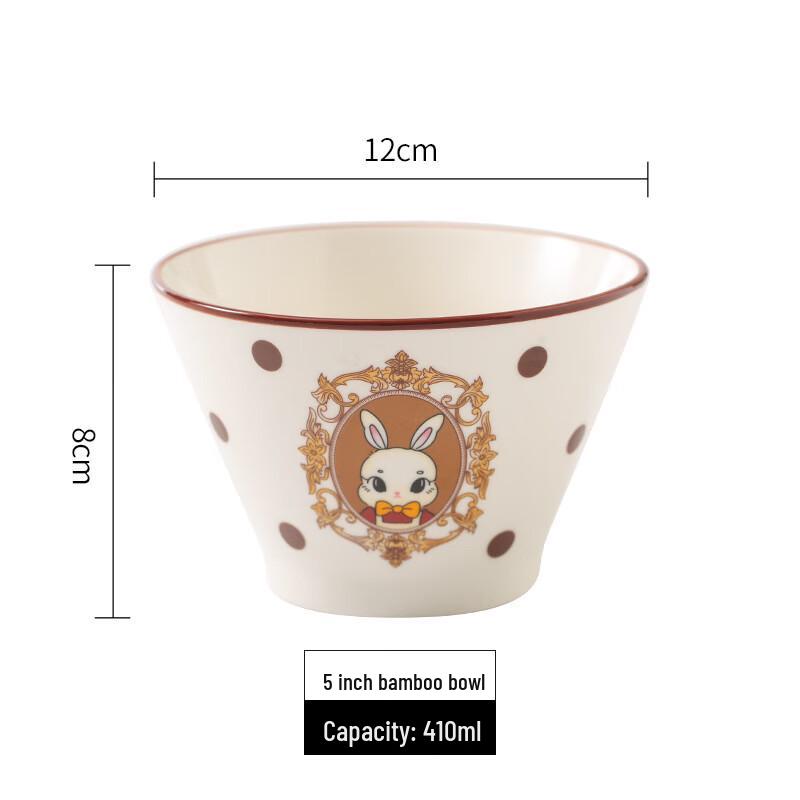 Retro Hase Keramik Suppentopf mit Deckel