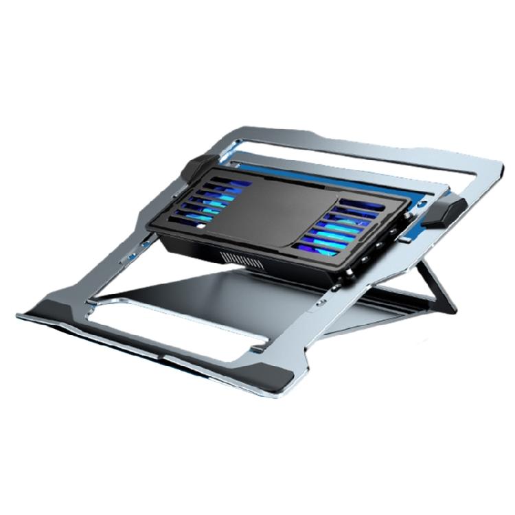 Laptop Cooling Pad Gaming Laptop Coolers Laptop Fan Cooling Stand with Quiet Cooling Fan Folding Bracket for Laptop 1