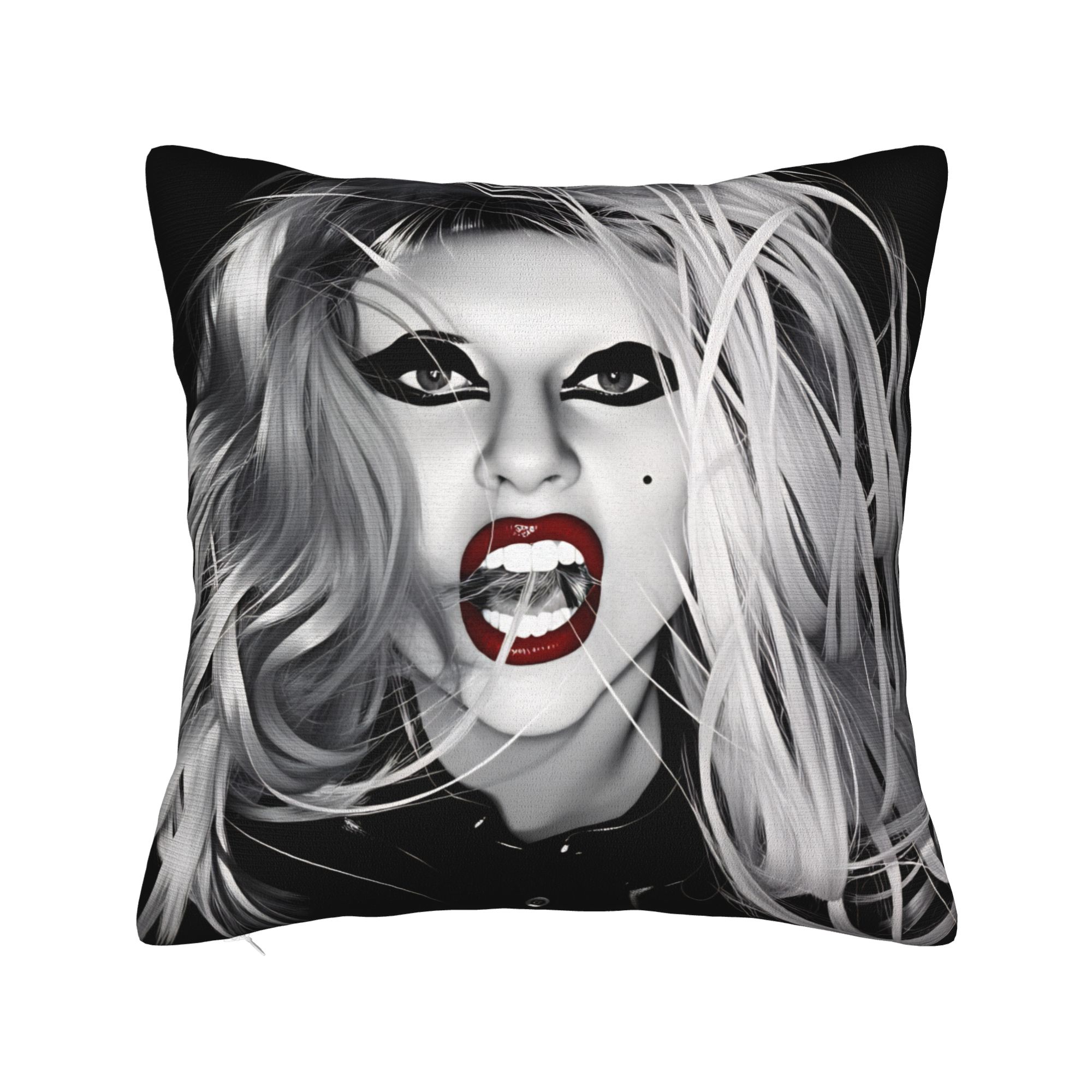 Леди Гага Легендарная певица Наволочка Дизайн Наволочки Для Дивана Спальни Домашний Декор Современные Наволочки 12x12Inch