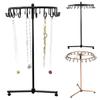 Metal Rotating Jewelry Stand 2Colors Earrings Display Rack New Jewelry Hanging Shelf  Home Goods