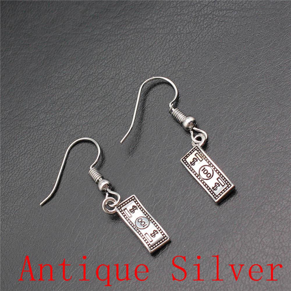 Boucles d'oreilles Symbole Om Yoga Vintage Boucles d'oreilles Mode Pour Femmes Apprêts de Fabrication de Bijoux DIY