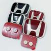 1Pcs For H Emblem Badge Steering Wheel Logo Accessories Honda Car Hood Grill Rear Trunk Fit City Accord Fit VEZEL HRV Odyssey