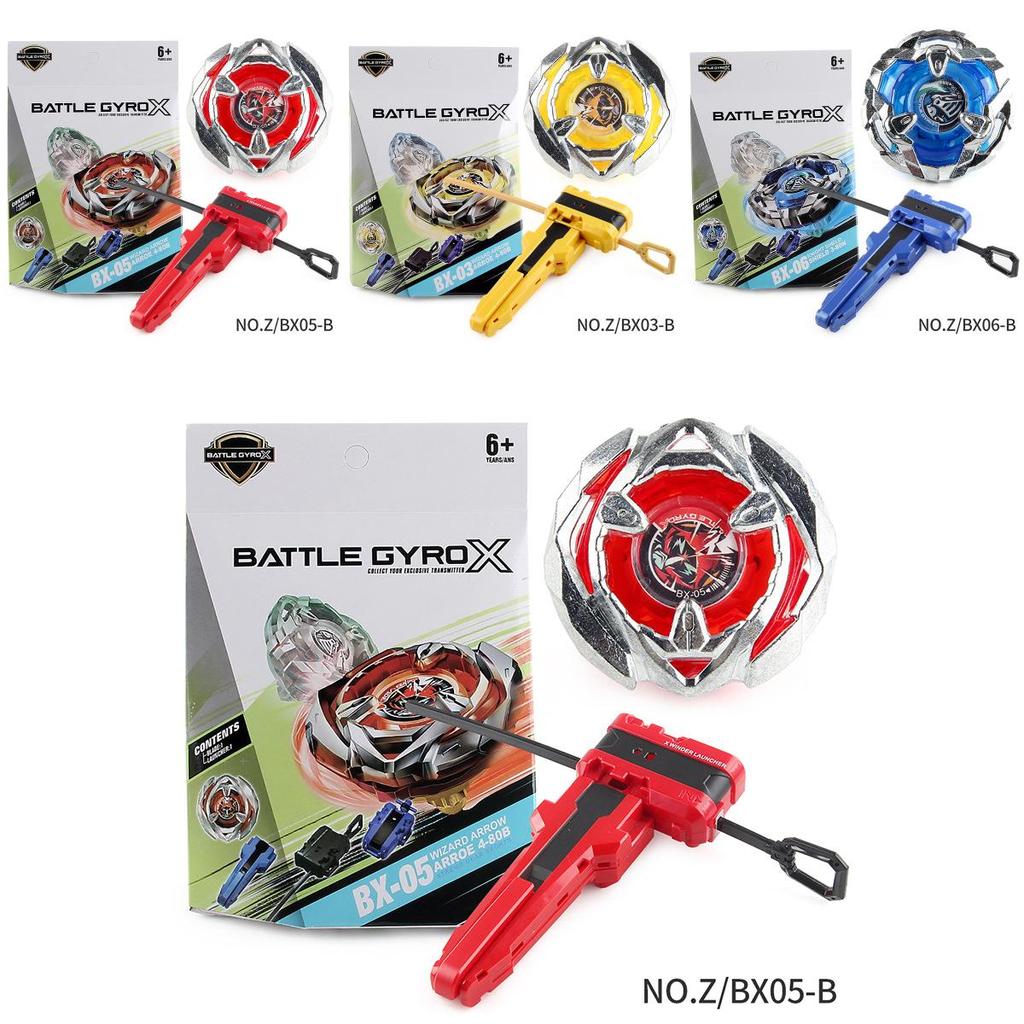Z Marca Explosivo Giro X Série 6 Opções Bx Giro Em Caixa Giro de Batalha Com Lançador Cabo Material de Liga Z/bx01-b Em Caixa 161g