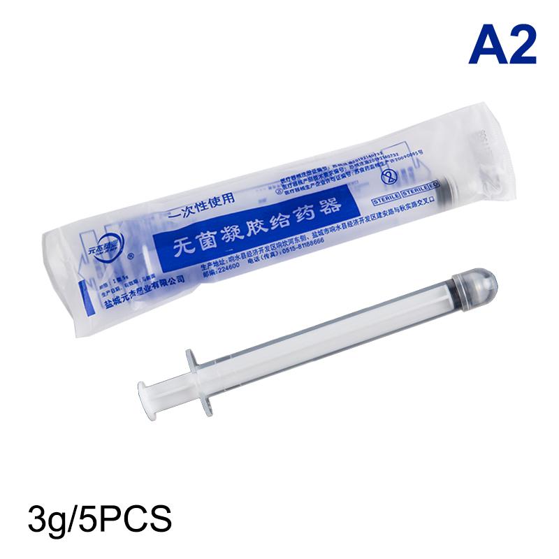 2/5Pc Vaginal Applicator Lubricant Injector Syringe Anal Nasal Cavity Applicator