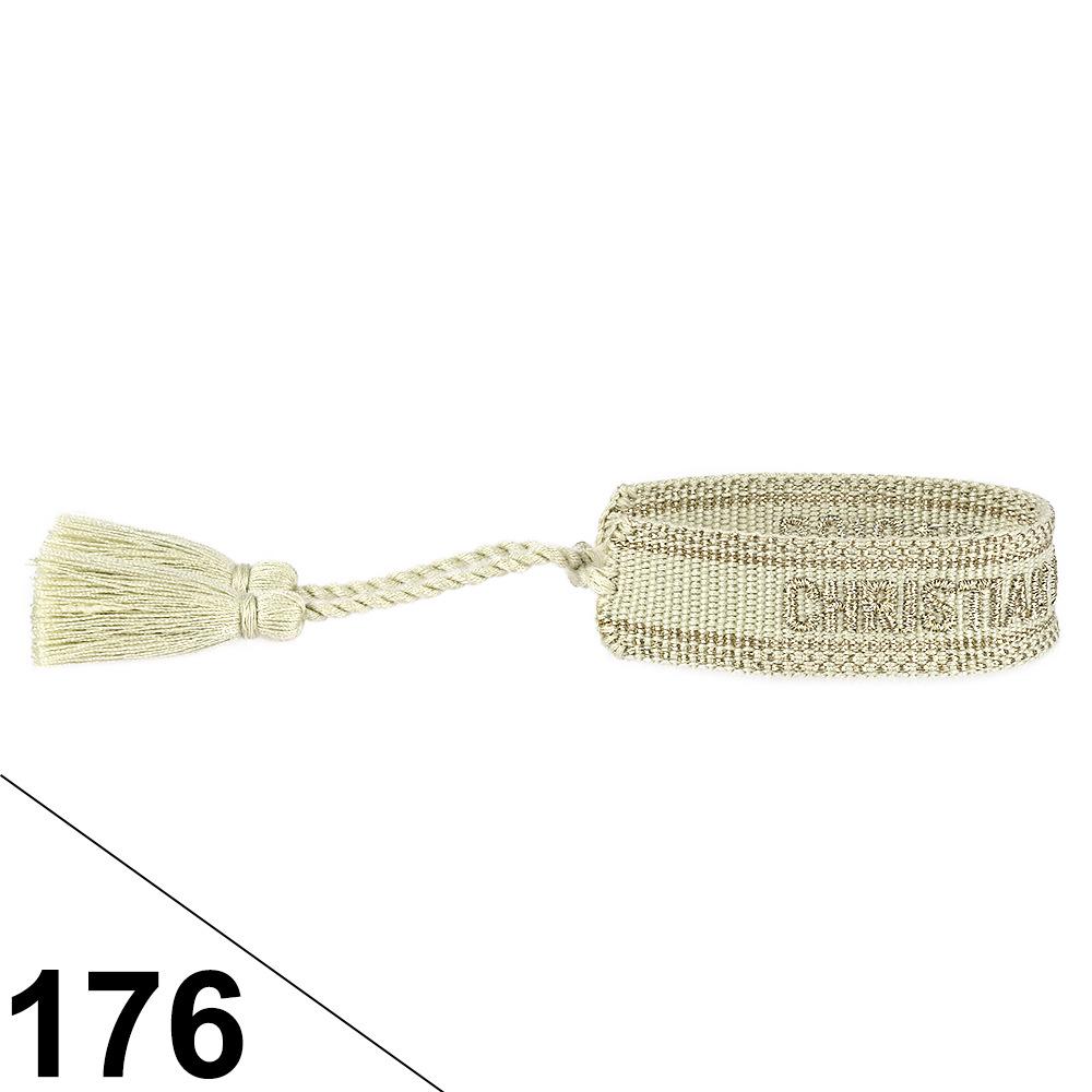 Handmade Embroidered Friendship Bracelet with Tassels for Women