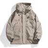 Men Women Lightweight Windproof Rain Jacket Hooded Outdoor Trail Running Hiking Fall Casual Workwear