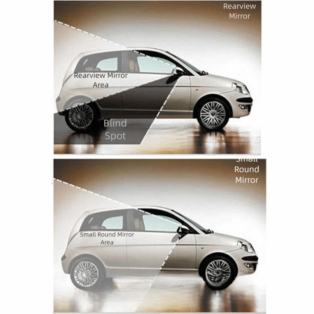 HD Convex Truck Bus Round Blind Spot Mirror Wide Angle Rear View Mirror  Auto Accessories