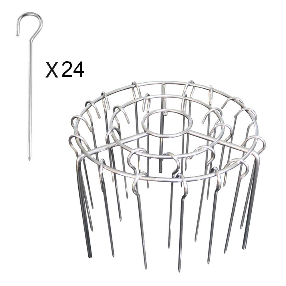 

Вертикальная решетка-гриль из нержавеющей стали Вертикальный кронштейн для шампуров для барбекю для аксессуара для аэрофритюрницы