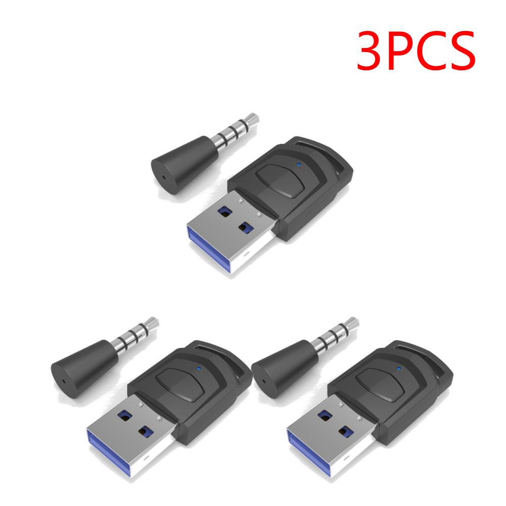 1-5Pcs Bluetooth Headset Audio Transmitter Wireless Headphone Receiver Adapter Converter for PS5 PS4 PC USB Dongle Audio Adapter