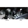 Car Gear Shift Knob Decoration Cover Trim Fit for Ford Ranger 2015 2016 2017 2018   Carbon Fiber Style ABS