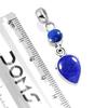 925 Sterling Silver Pendant Women Gemstone Handmade Jewelry New Year Gift Blue Green Purple Copper Turquoise Pearl Lapis Mother Of Pearl Boho