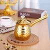 Handle Melting Jug Stable Heating Pot Versatile Turkish Coffee Pot  Chocolate