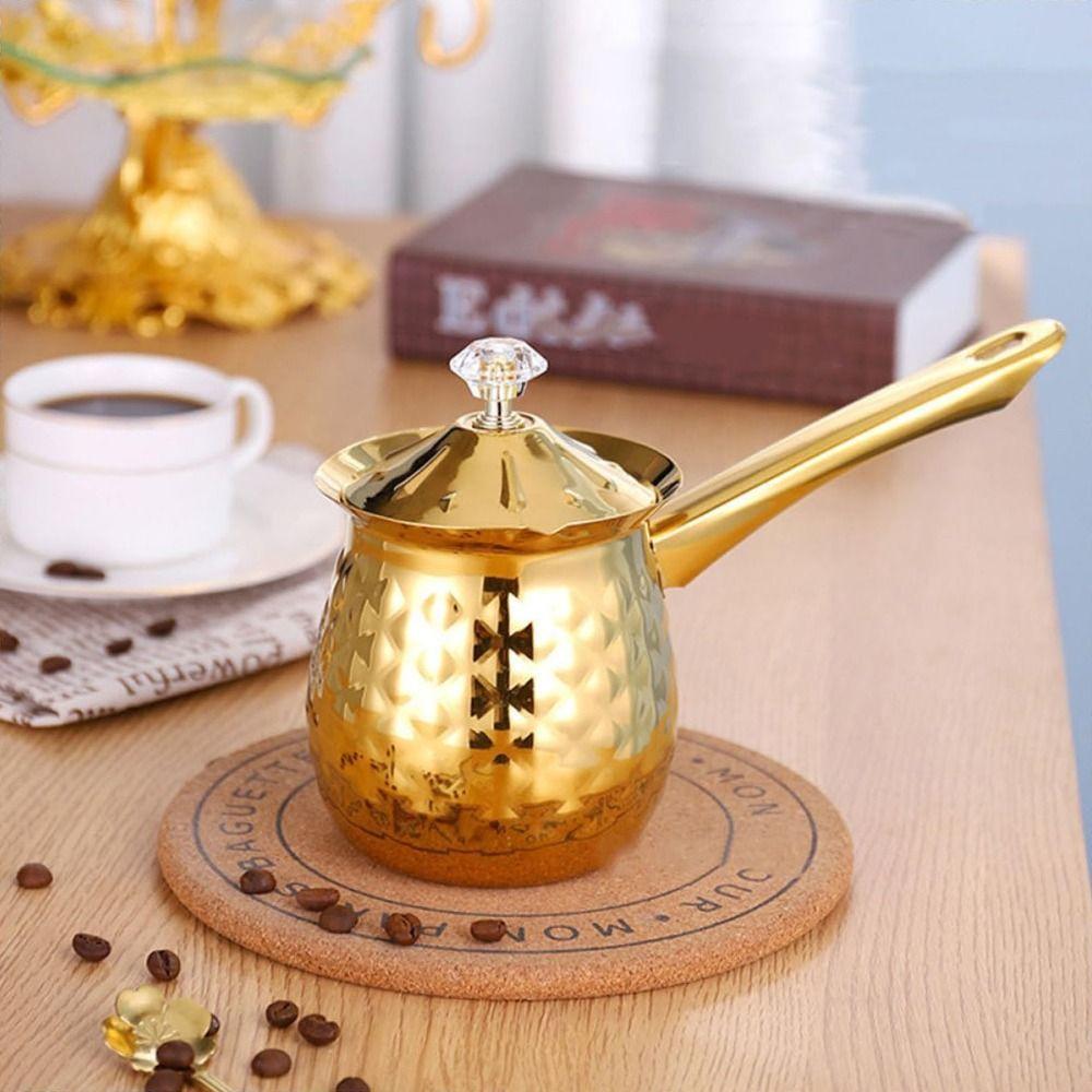 Handle Melting Jug Stable Heating Pot Versatile Turkish Coffee Pot  Chocolate