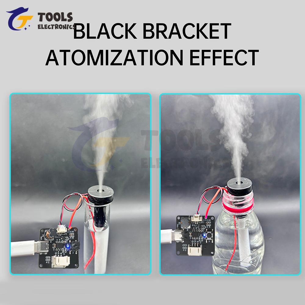 DC 5V  Single Spray Spray Ultrasonic Atomizer Module Type-C USB Mini Mist Maker and Driver Circuit Board Anti Dry Burning