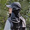 Summer Outdoor Sun Protection Hat Men's Fishing Hat UV Protection Neck Protection Sun Protection Bike Hiking Mountaineering Sun Hat Thin