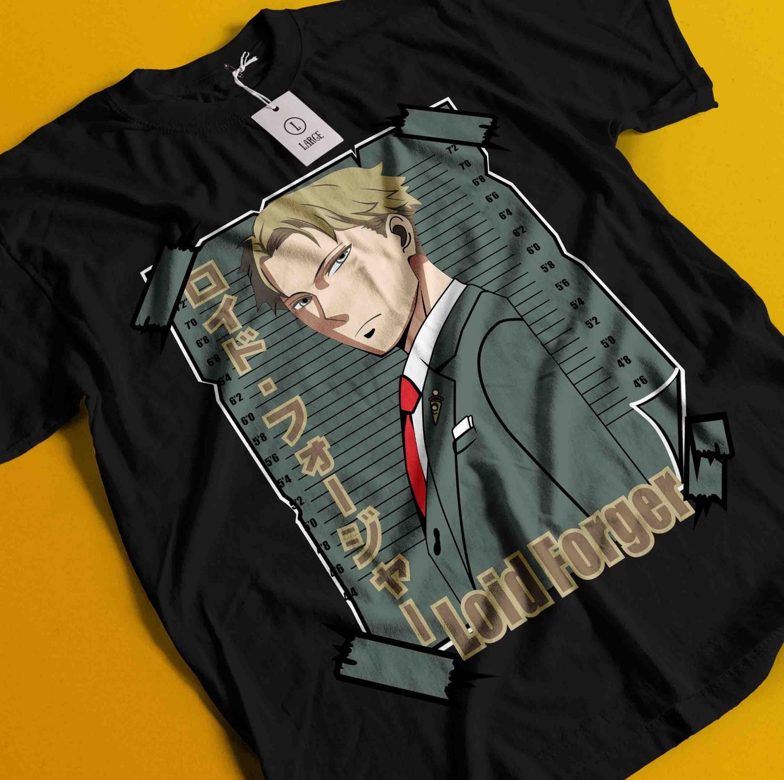 

Spy X Family T-Shirt Mens Womens Tees Top Anya Tshirt Loid Yor Forger Shirt Bond Sylvia Tee Damian 3XL