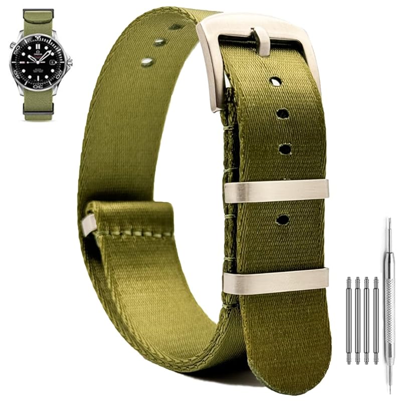 

[TICFROG] NATO type watch belt 22mm watch band nylon watch strap 22mm Ballistic nylon watch band Nylon Watch Band nylon belt replacement belt NATO