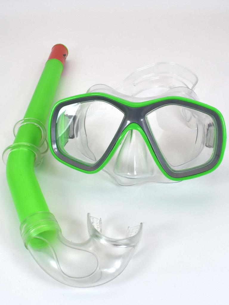 Dykning Snorkelset: Simmask & Glasögon för Vuxna & Barn med Stor Ram