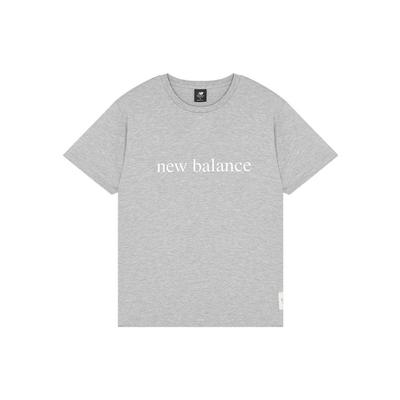 Essentials Logo T-Shirt Asia Sizing 'Grey' Men's AMT21566-AG