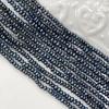 1 Strang Natürliche Schwarze Süßwasser Flache Scheiben Perlen 3-4mm 36cm, Barockperlen Lose Perlen Für DIY Armband Halskette Schmuck