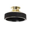 Lade Lightweight ABS Alto Saxophone Mute Sax Dampener Mute Accessory(Gold)
