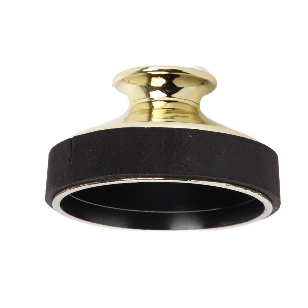 Lade Lightweight ABS Alto Saxophone Mute Sax Dampener Mute Accessory(Gold)