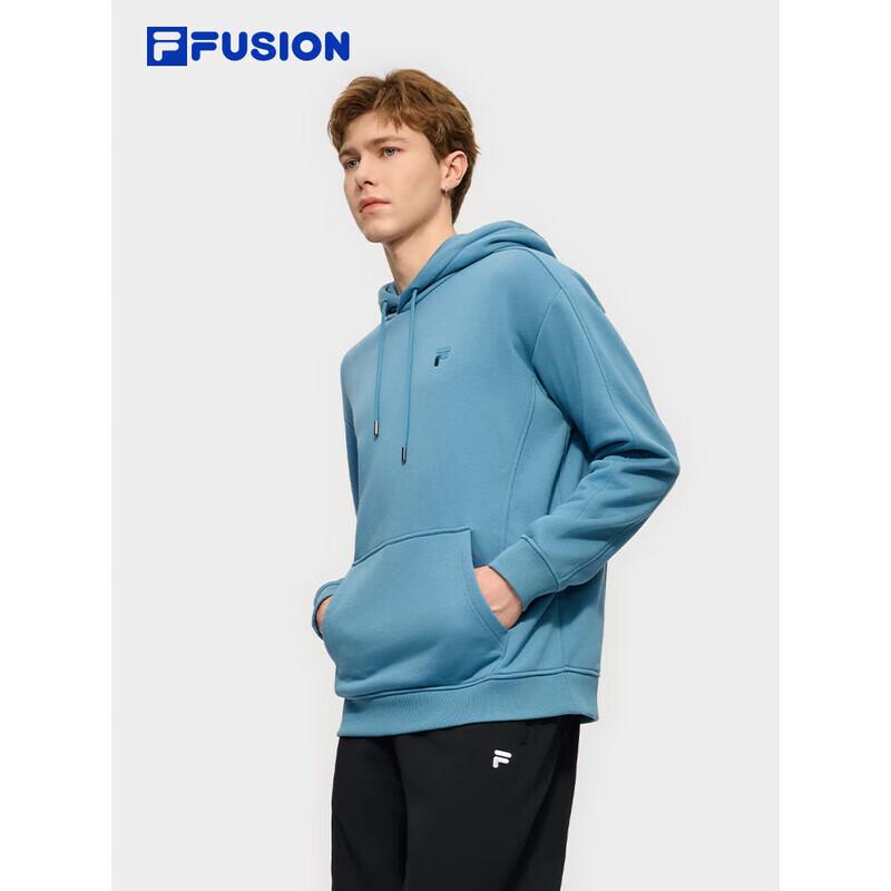 FILA Couple s Hooded Fleece Sweatshirt XS