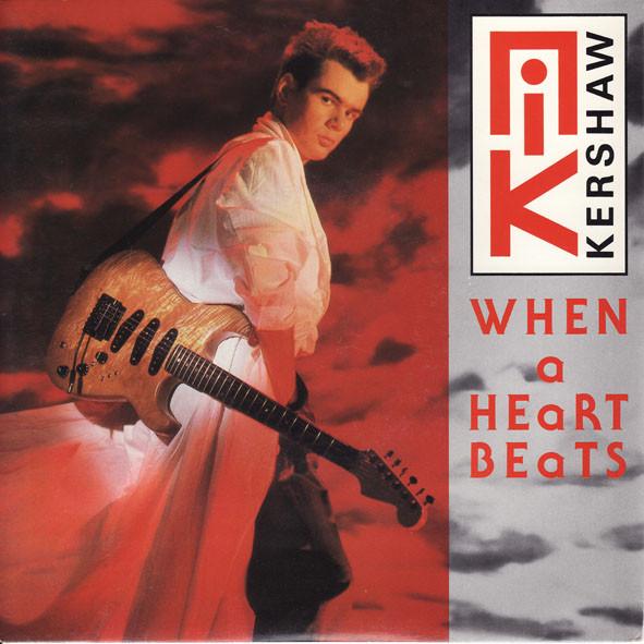 

7inch Record NIK KERSHAW When A Heart Beats NIK9 MCA Records 1985 UK Pop Used